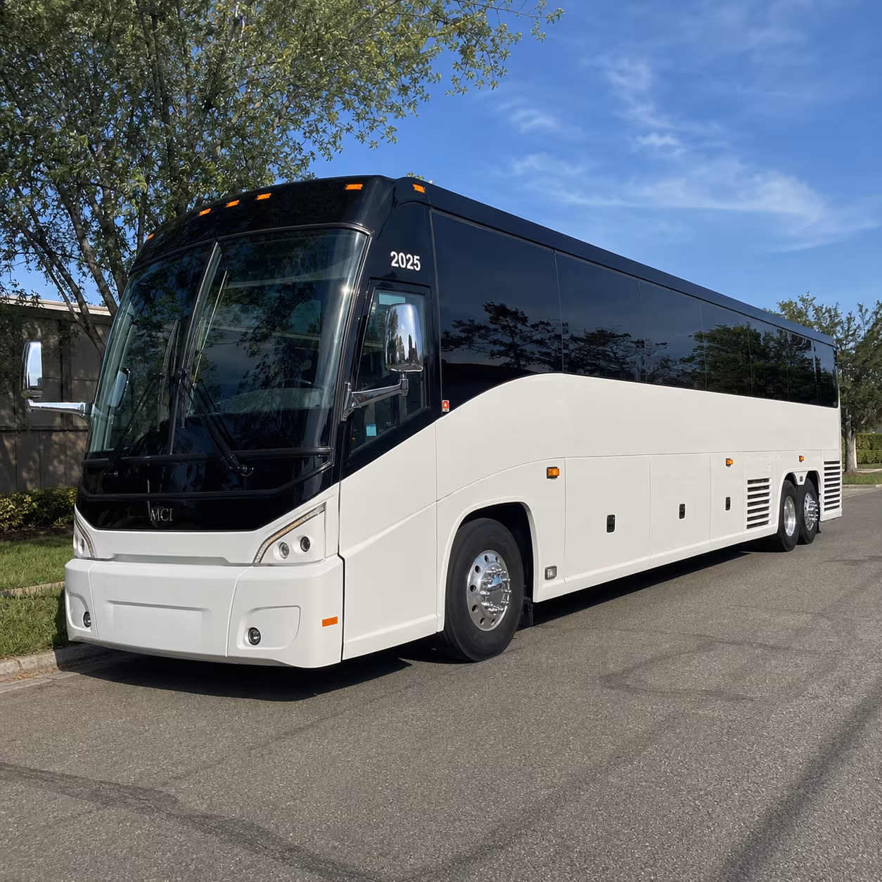 charter buses for huntsville wedding ceremony and reception transfers