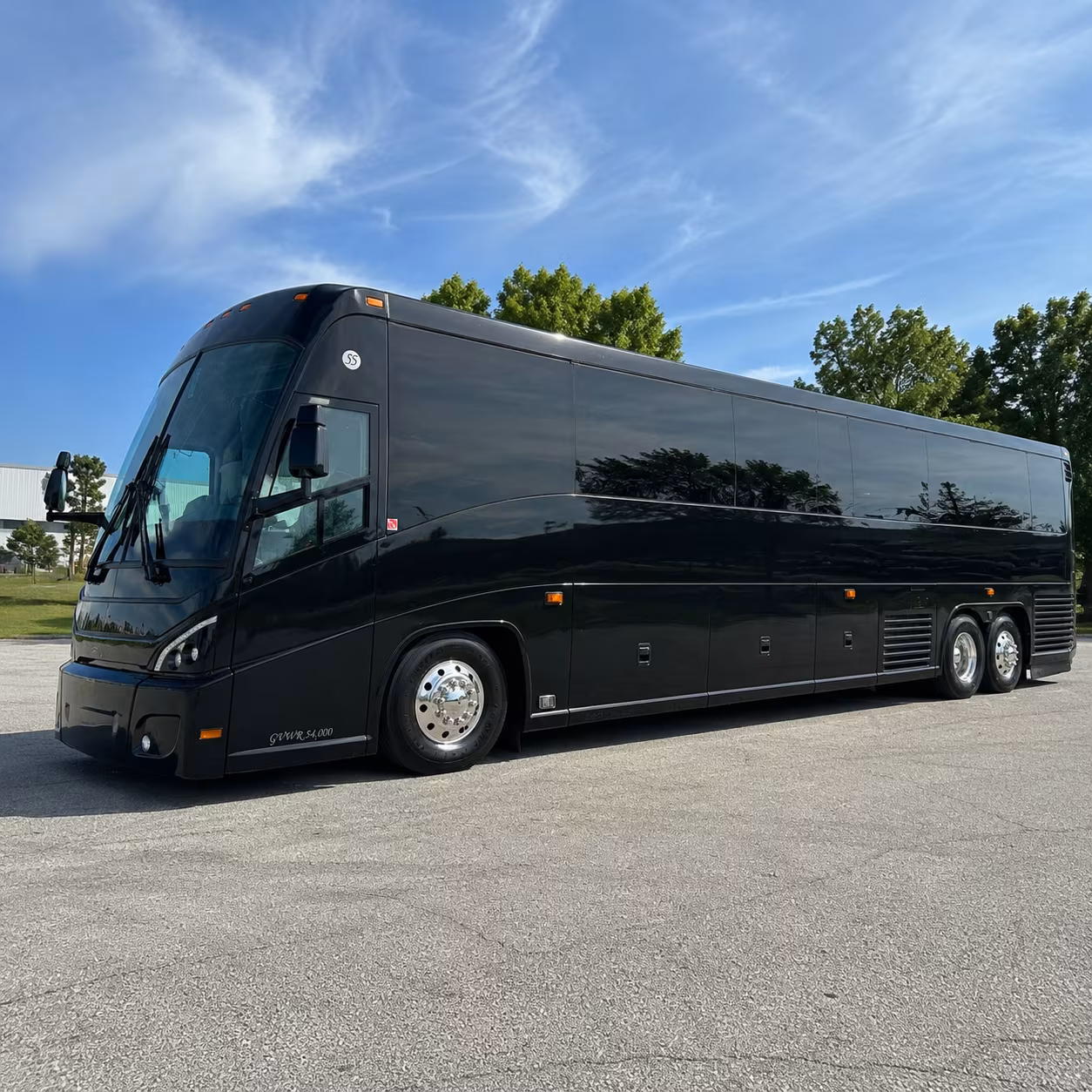 huntsville 47 passenger charter bus