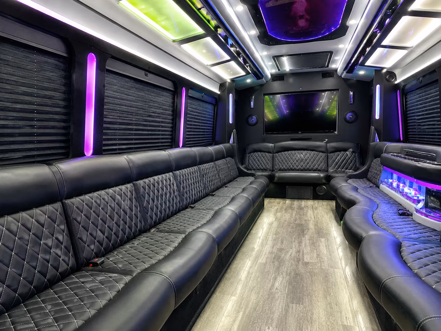 huntsville holiday party bus rental