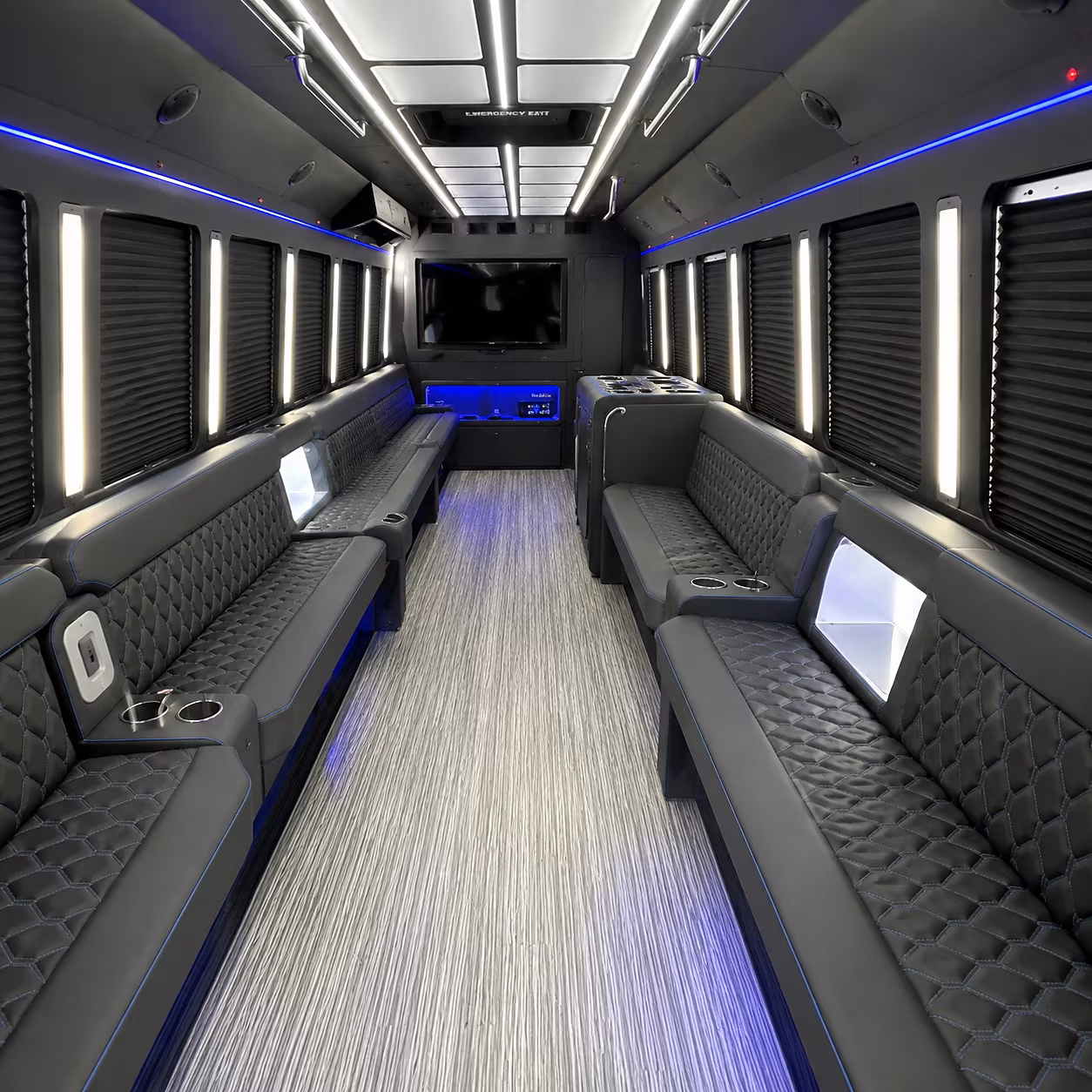 huntsville party bus inside