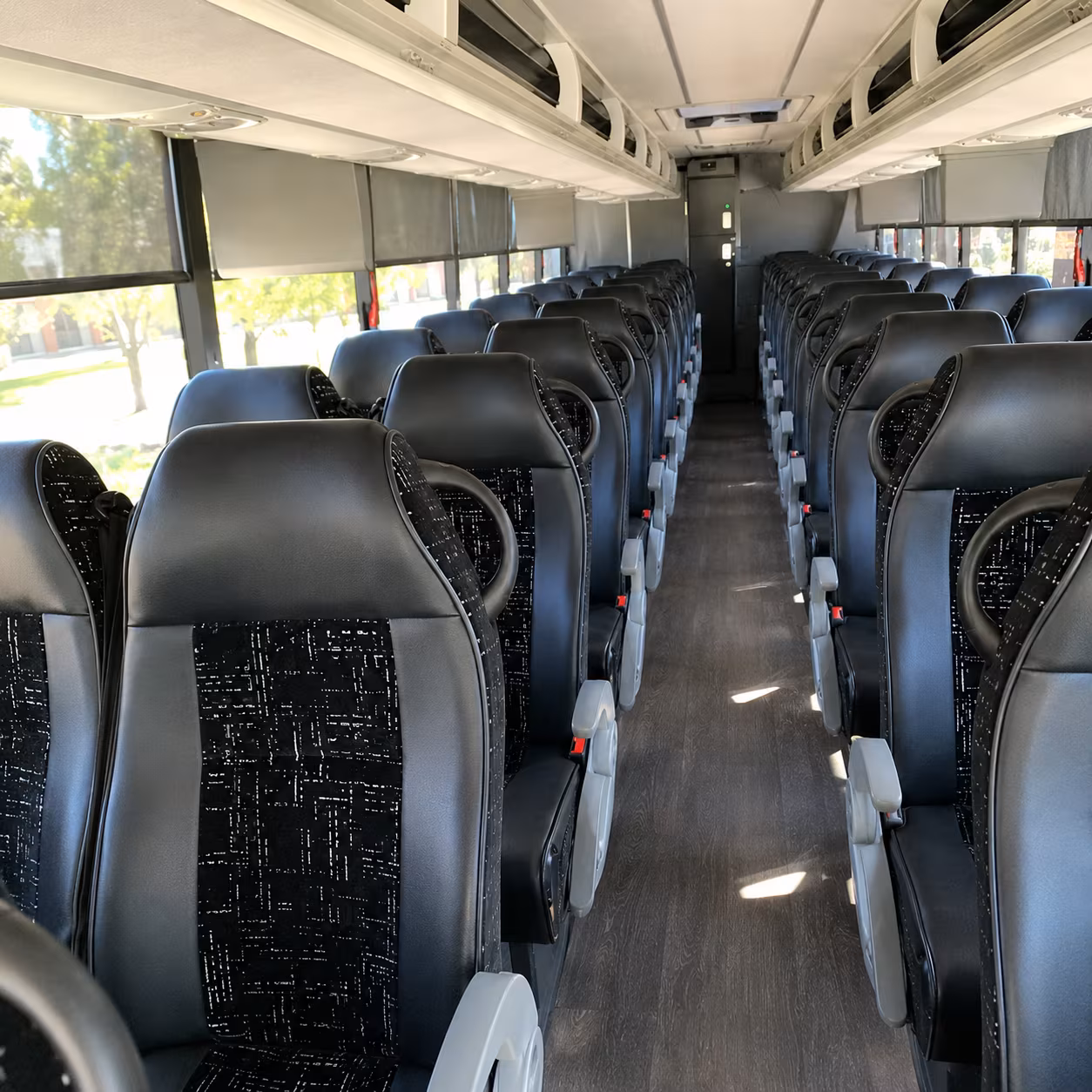 huntsville sporting event transportation onboard seating