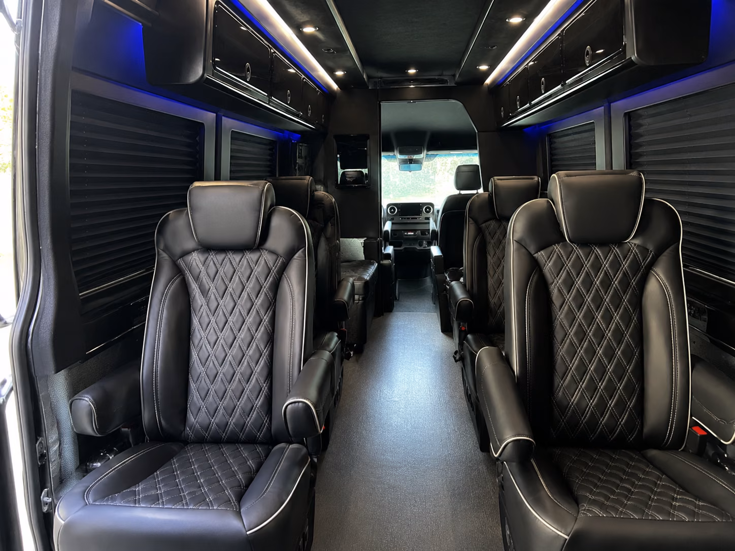 huntsville sprinter van with driver interior