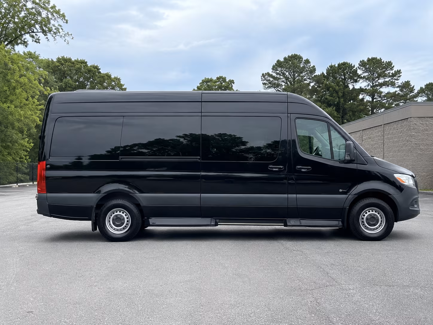 huntsville sprinter van with driver