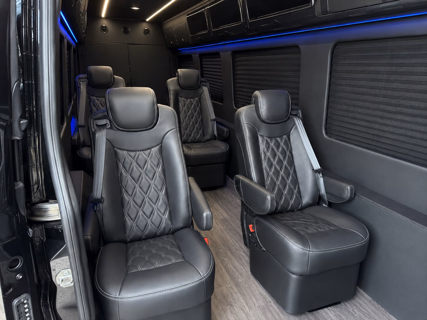 sprinter vans for intimate prom groups and pre party pickups in huntsville